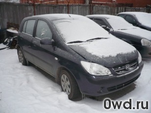 Битый автомобиль Hyundai Getz